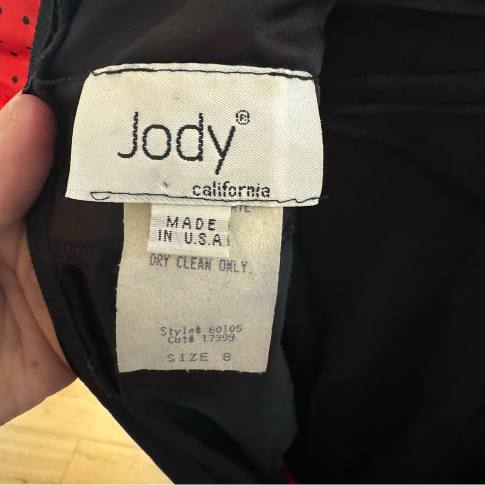 Vintage Jody California Dress • 1980s • Made in USA • Size 8 - Picture 7 of 12